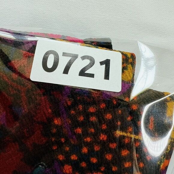 LuLaRoe Cassie Skirt Colorful Floral Flowers Hippie Modest Stretch XS NWT 0721 - Picture 6 of 6